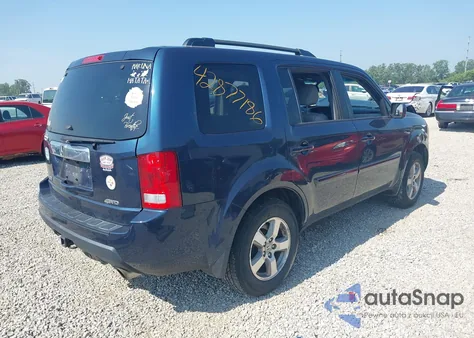 2010 Honda Pilot Ex-L z USA, uszkodzony, nr VIN 5FNYF4H52AB035022